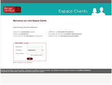 Tablet Screenshot of espaceclients.berger-levrault.fr